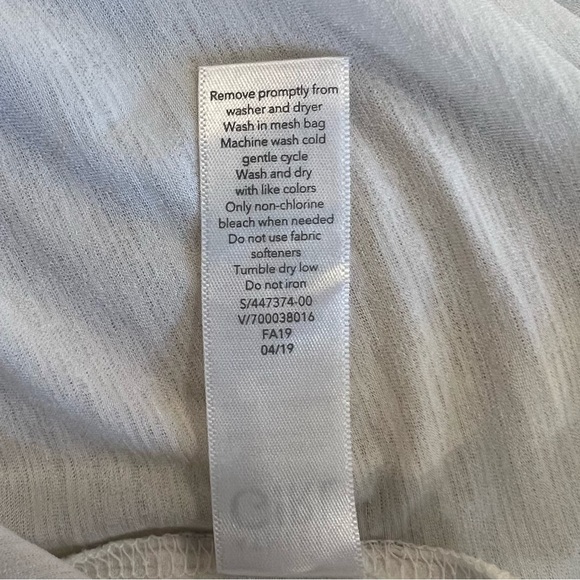 Athleta Girl • White Double the Fun Tank • Size L/12 - Picture 5 of 6